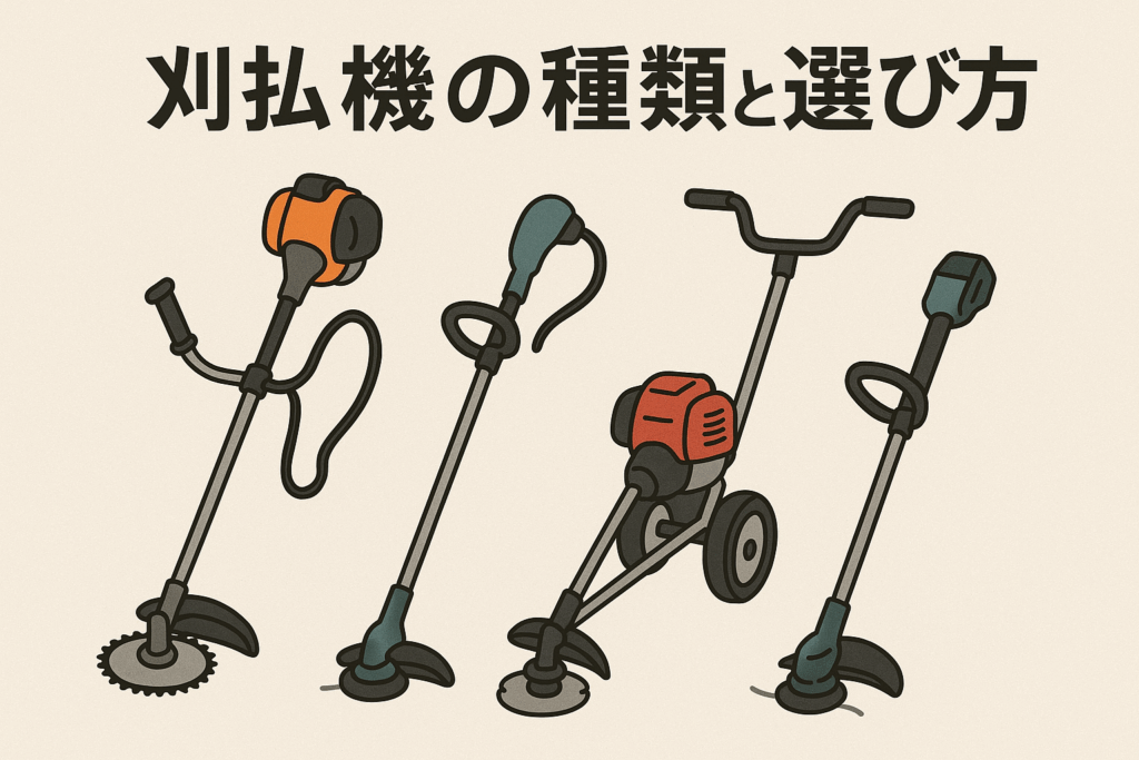 刈払機の種類と選び方